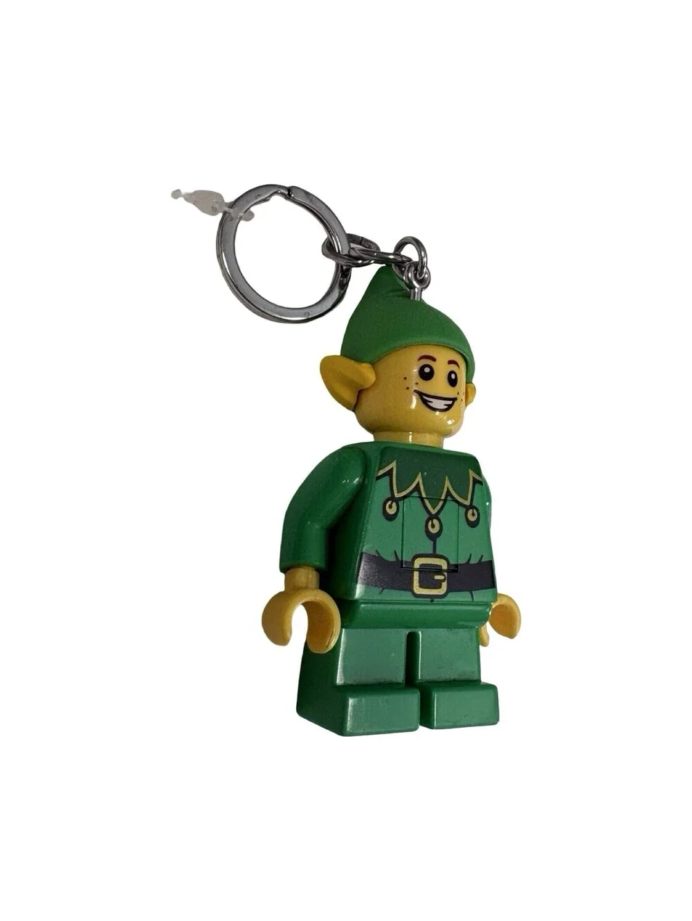 LEGO Christmas Elf Minifigure Key Chain Keychain